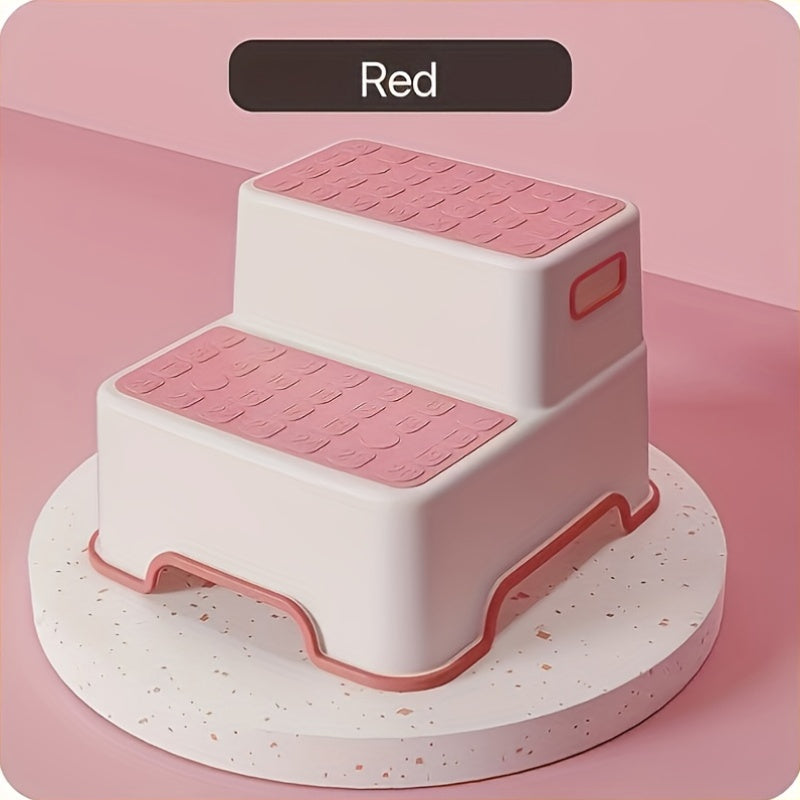 Anti-slip Bathroom Step Stool - Perfect For Potty Training And As A Washstand Helper Stool