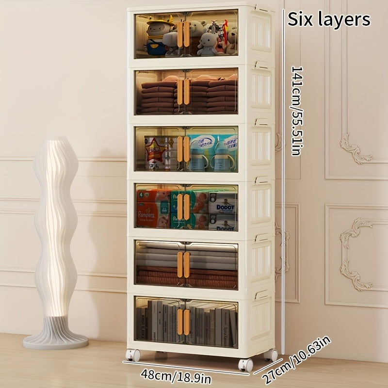 Multitier Storage Cabinet 2\u002F3\u002F4\u002F5\u002F6-Tier Storage Cabinet