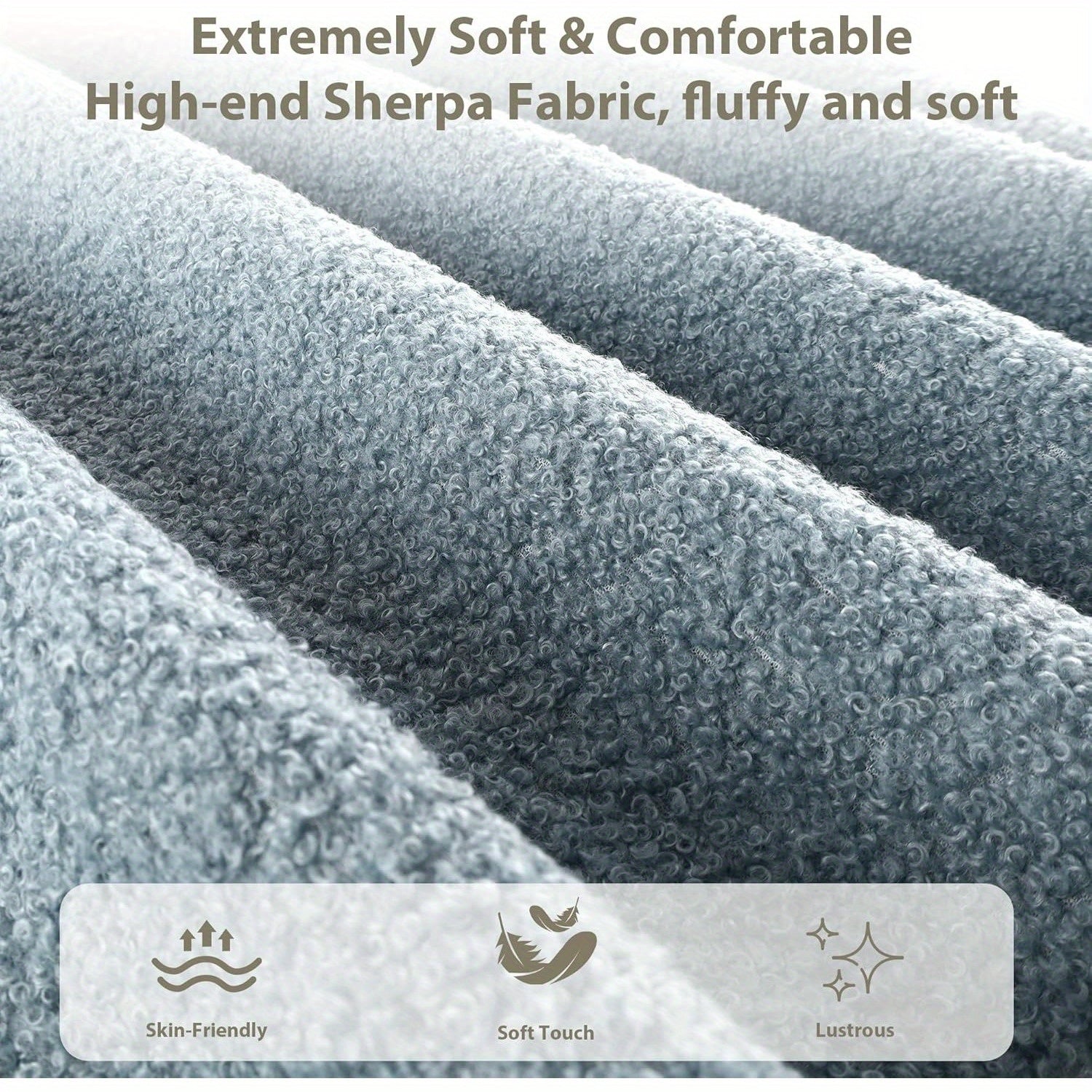 GAOMON Twin Bed Frame with Velvet Upholstered Headboard - Low Profile Platform Bed for Girls & Boys