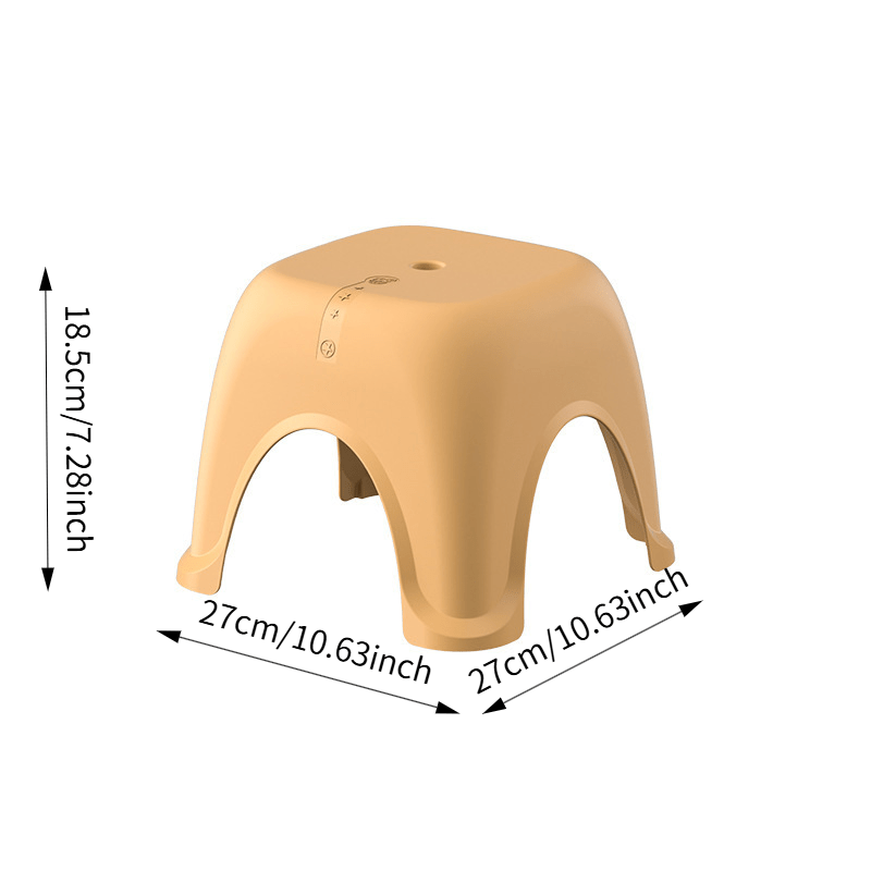 One Piece Suitable for Office Use, Thickened Load-Bearing Non-Slip Stackable Household Shoe Bench