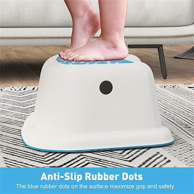 2 Pack Step Stool Stepping Stool With Anti-Slip Surface For Potty Training Toilet, Bathroom Sink
