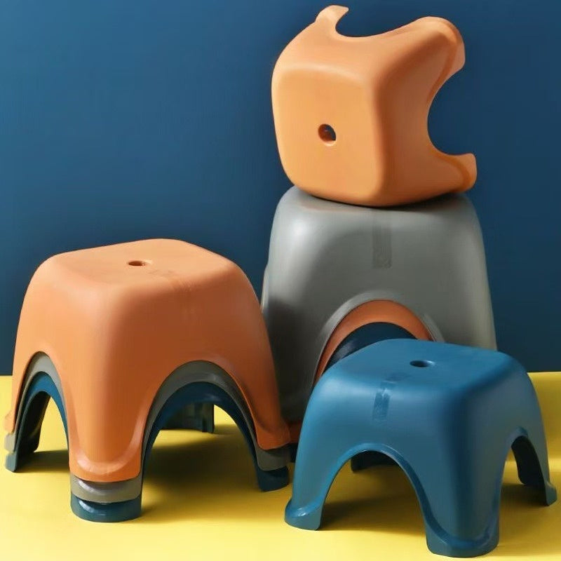 One Piece Suitable for Office Use, Thickened Load-Bearing Non-Slip Stackable Household Shoe Bench