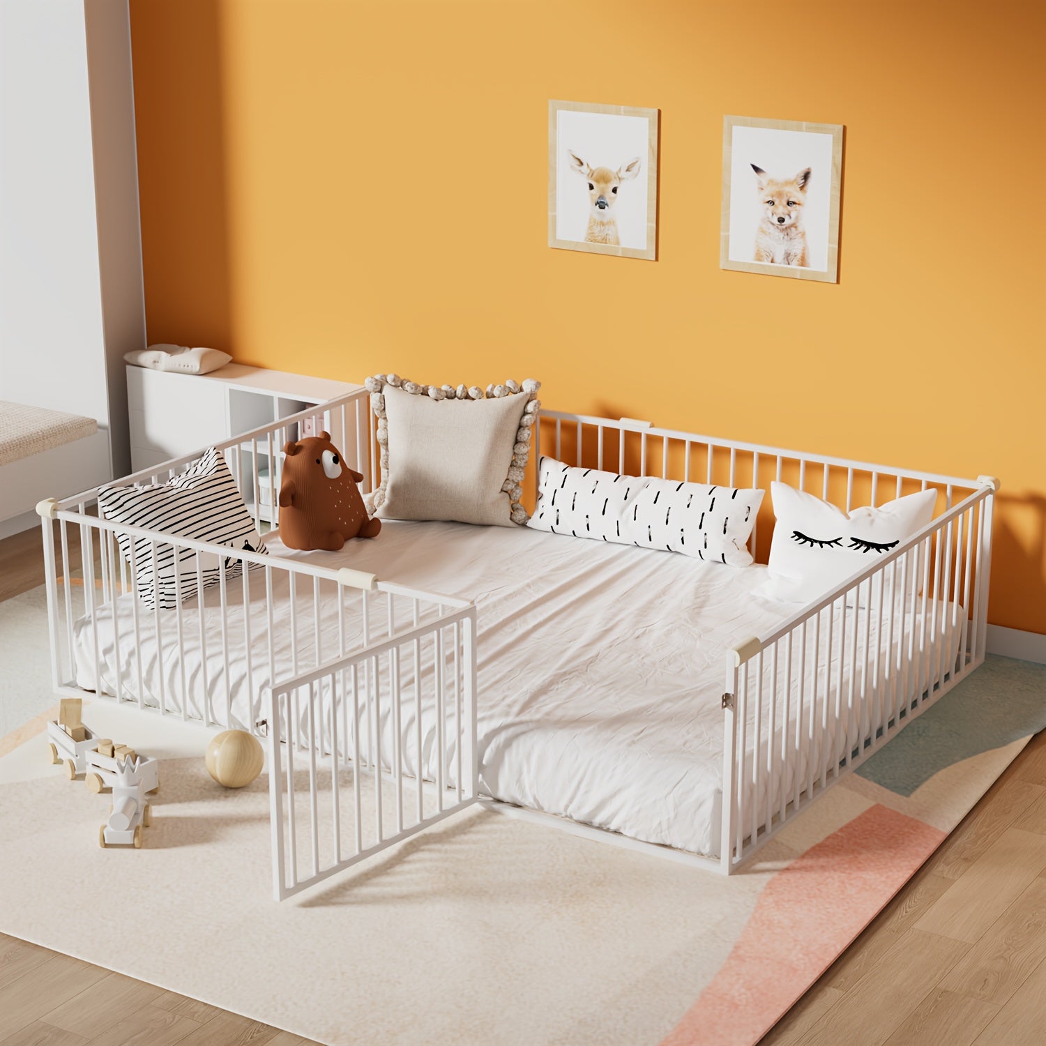 Sturdy Metal Kids Bed Frame Sturdy Metal Low Profile Bed Frame