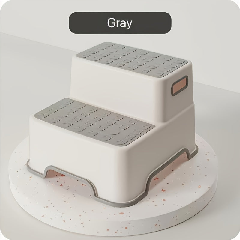 Anti-slip Bathroom Step Stool - Perfect For Potty Training And As A Washstand Helper Stool