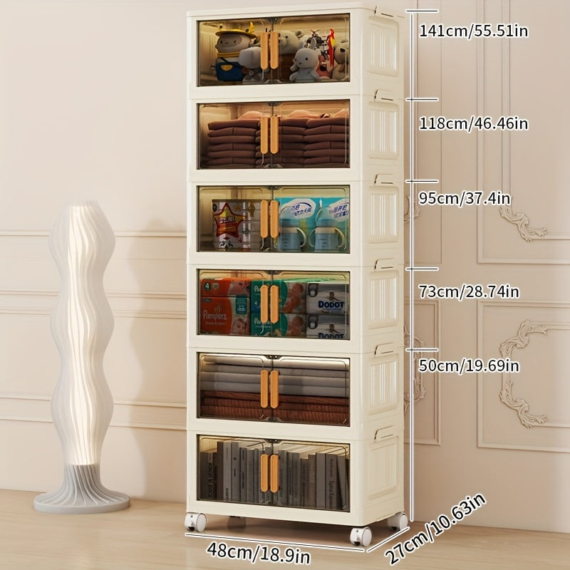 Multitier Storage Cabinet 2\u002F3\u002F4\u002F5\u002F6-Tier Storage Cabinet