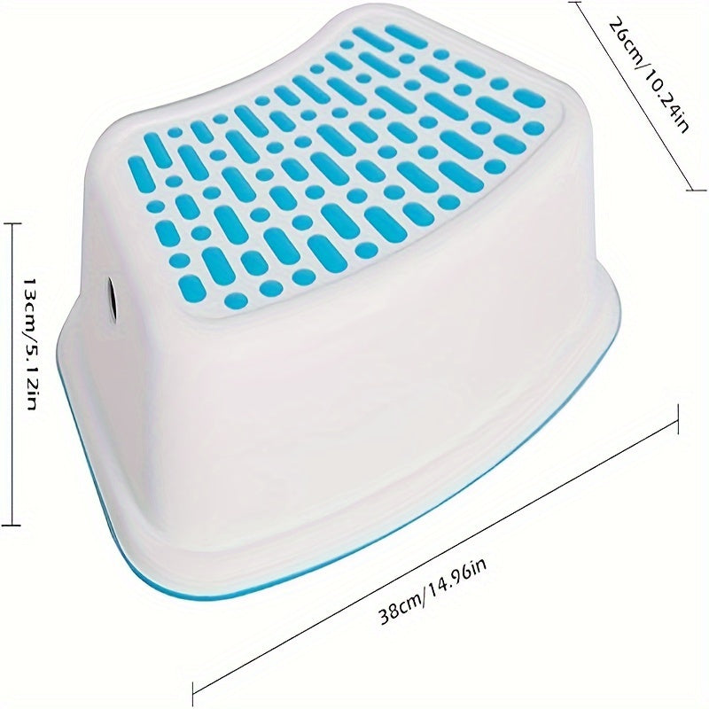 2 Pack Step Stool Stepping Stool With Anti-Slip Surface For Potty Training Toilet, Bathroom Sink