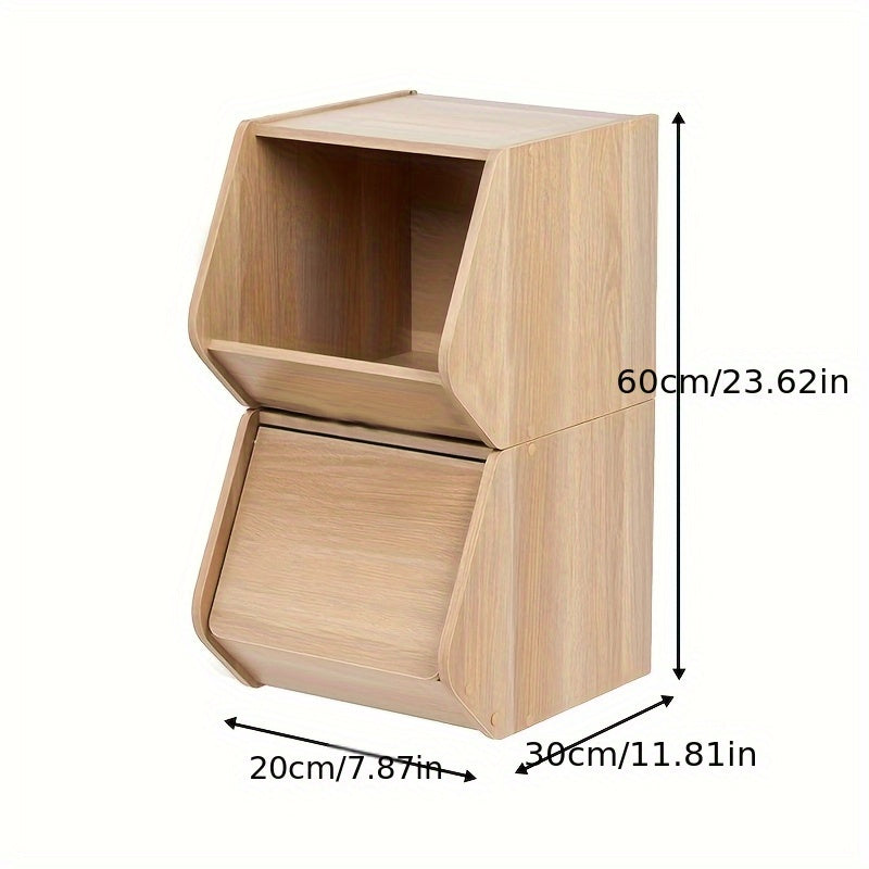 Toy Storage Cubby, Bookshelf, Stackable Bin Toy Storage Cabinet, Bookcase Footboard, Toy Shelf, Suitable for Room, Hallway