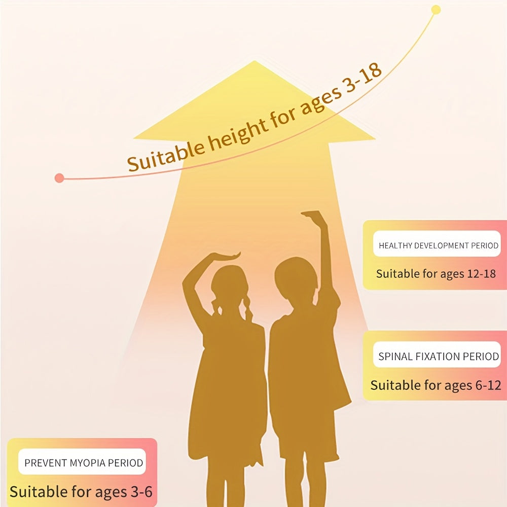 A Height-adjustable Children'S School Study Table And Chair Set, Ergonomically Designed, High-quality For Children