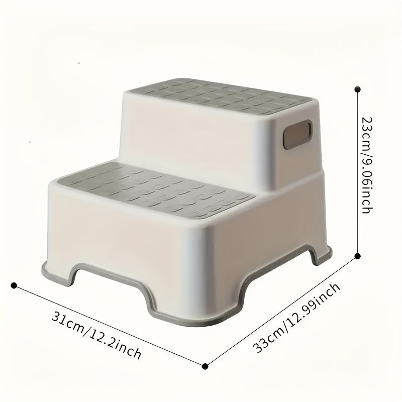 Anti-slip Bathroom Step Stool - Perfect For Potty Training And As A Washstand Helper Stool
