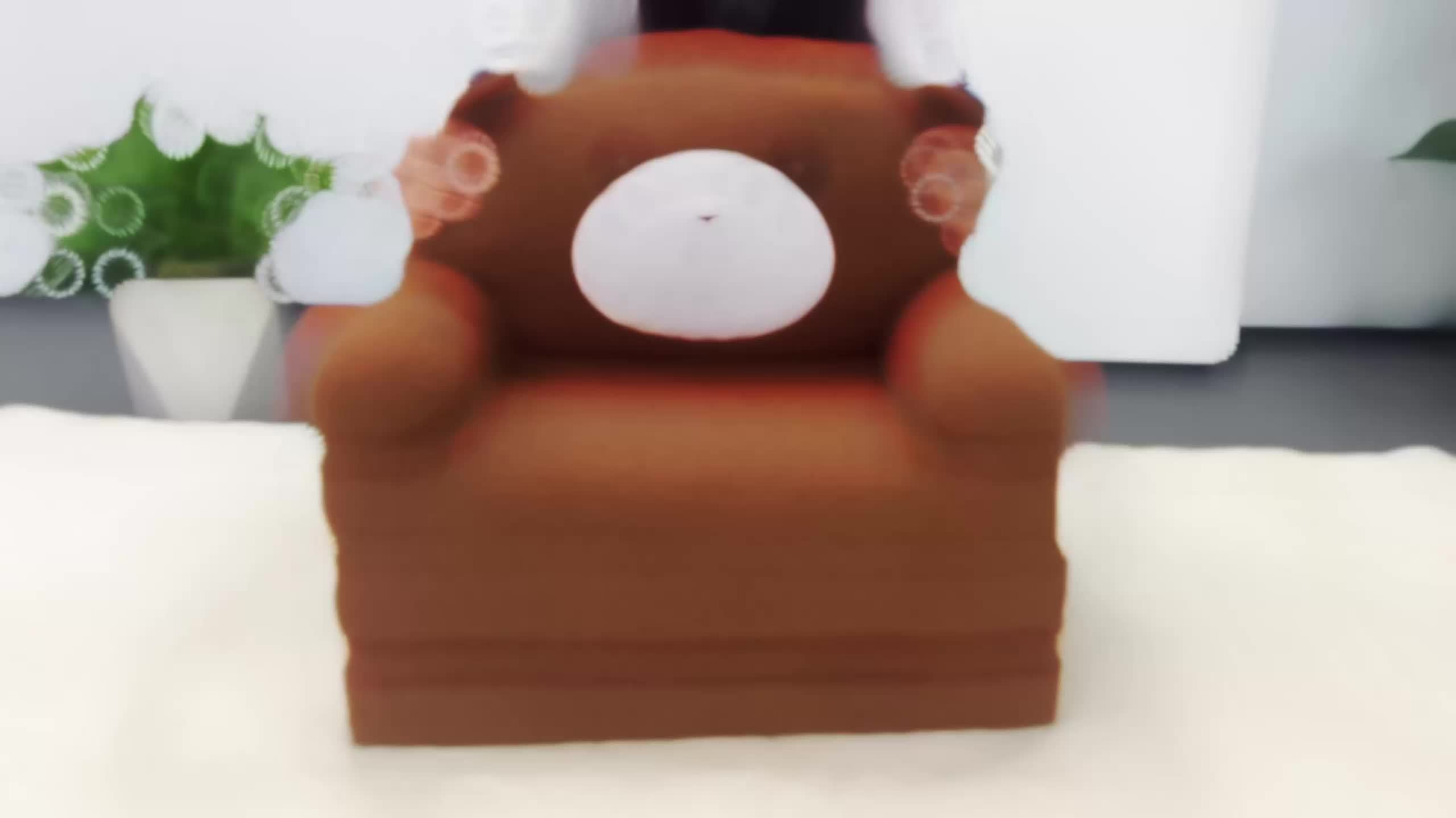 Christmas Gift For Kids, Foldable Kids Couch Chair, Convertible Plush Lounger For Playroom, Gift For Boy Girl Kids Sofa